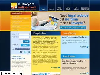 www.e-lawyersonline.com