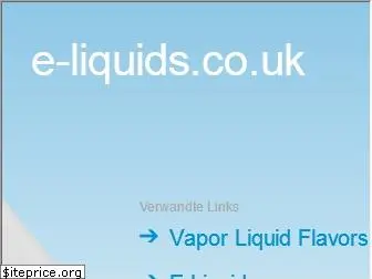 e-liquids.co.uk