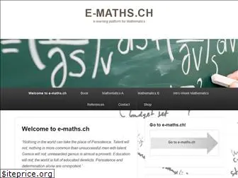 e-maths.ch