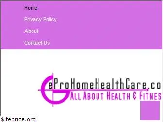 e-prohomehealthcare.com