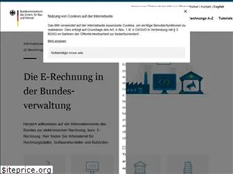 e-rechnung-bund.de