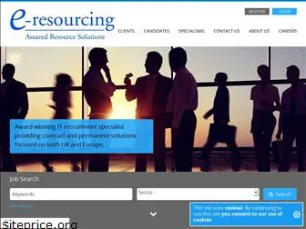 e-resourcing.co.uk