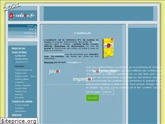 e-sudoku.fr