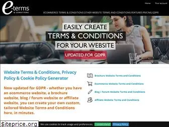 e-termsandconditions.com