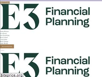 e3financialplanning.com