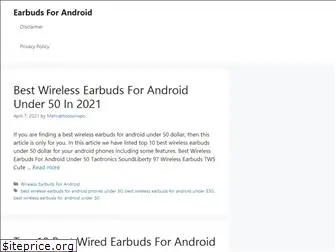 earbudsforandroid.com