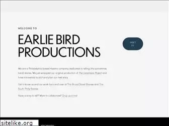 earliebirdproductions.com