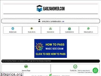 earlyanswer.net