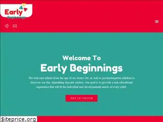 earlybeginningsdayschool.org