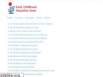earlychildhoodeducationzone.com