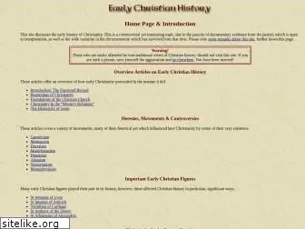 earlychristianhistory.info