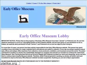 earlyofficemuseum.com
