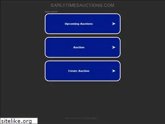 earlytimesauctions.com