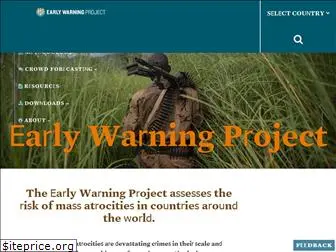 earlywarningproject.org