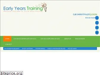 earlyyearstraining.com.au