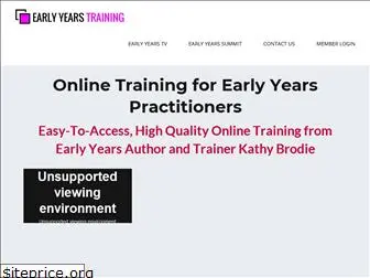 earlyyearstraining.org.uk