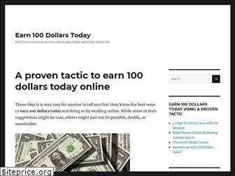 earn100dollarstoday.com