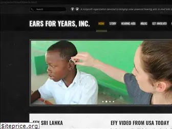 earsforyears.org