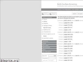 earth-surf-dynam.net