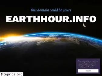 earthhour.info