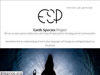 earthspecies.org