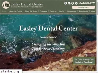 easleydentalcenter.com