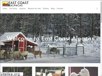 eastcoastalpacas.com