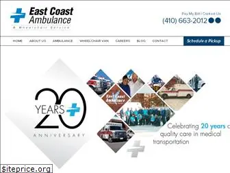 eastcoastambulance.com