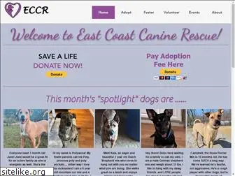 eastcoastcaninerescue.org