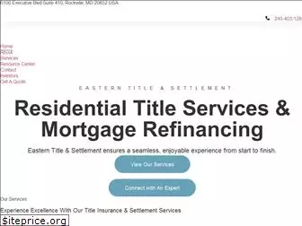 easterntitle.com