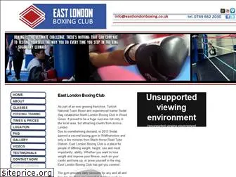 eastlondonboxing.co.uk