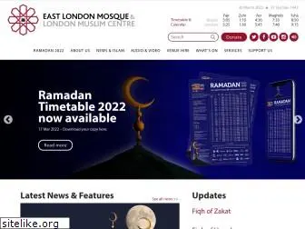 eastlondonmosque.org.uk