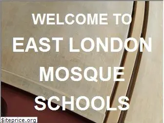 eastlondonmosqueschools.co.uk