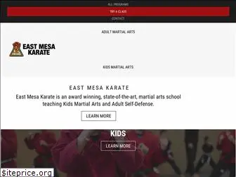 eastmesakarate.com