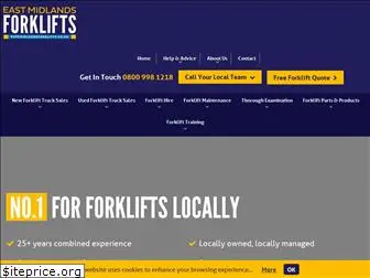 eastmidlandsforklifts.co.uk