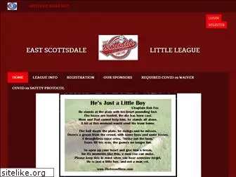 eastscottsdalelittleleague.com