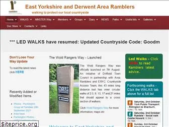 eastyorkshireramblers.org.uk