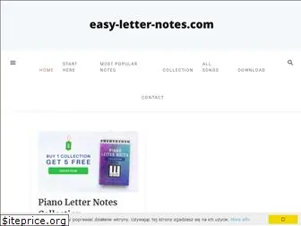 easy-letter-notes.com