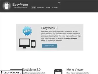 easy-menu.io