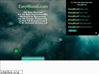 easyblood.com