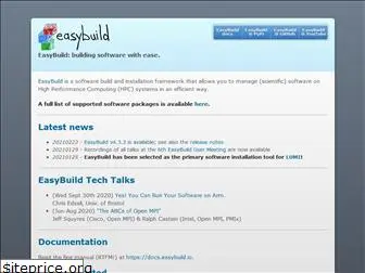 easybuild.io