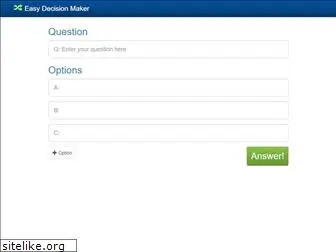 easydecisionmaker.com