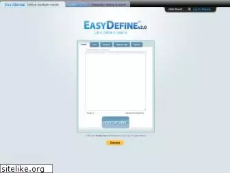 easydefine.com