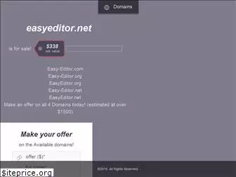 easyeditor.net