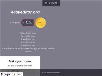 www.easyeditor.org website price
