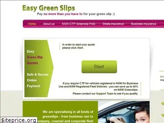 easygreenslips.com.au
