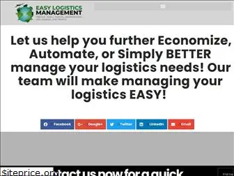 easylogisticsmanagement.com