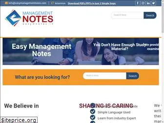 easymanagementnotes.com
