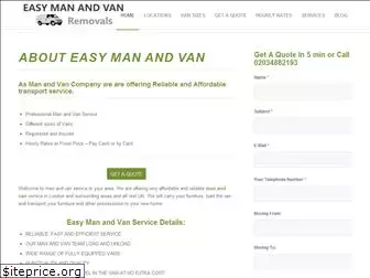 easymanandvanremovals.co.uk