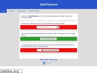easythesaurus.co.uk